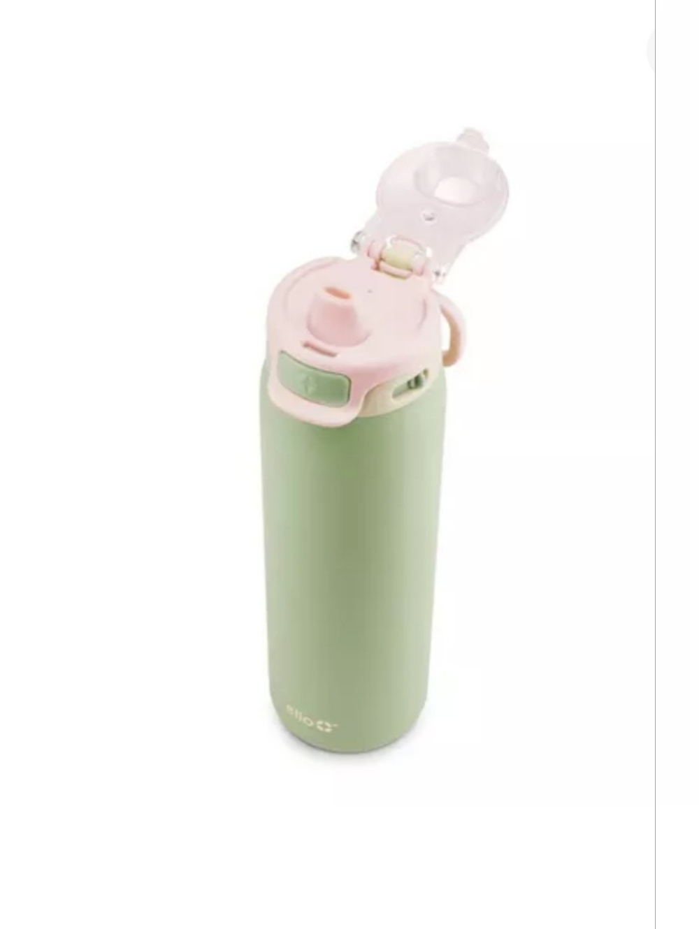 Ello Pop and Fill 22oz Stainless Steel Water Bottle Mint